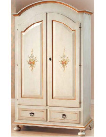 ARMADIO LACCATO E DECORATO