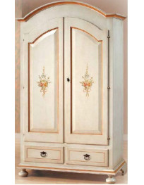 ARMADIO LACCATO E DECORATO