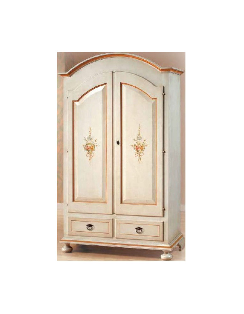 ARMADIO LACCATO E DECORATO