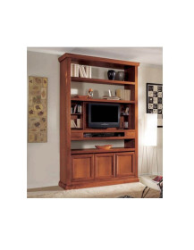 LIBRERIA LINEARE PER TV CON APERTURA FRONTALE LATO TV