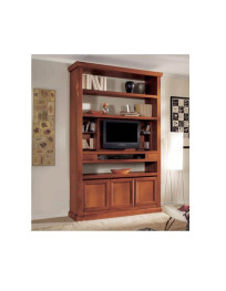 LIBRERIA LINEARE PER TV CON APERTURA FRONTALE LATO TV