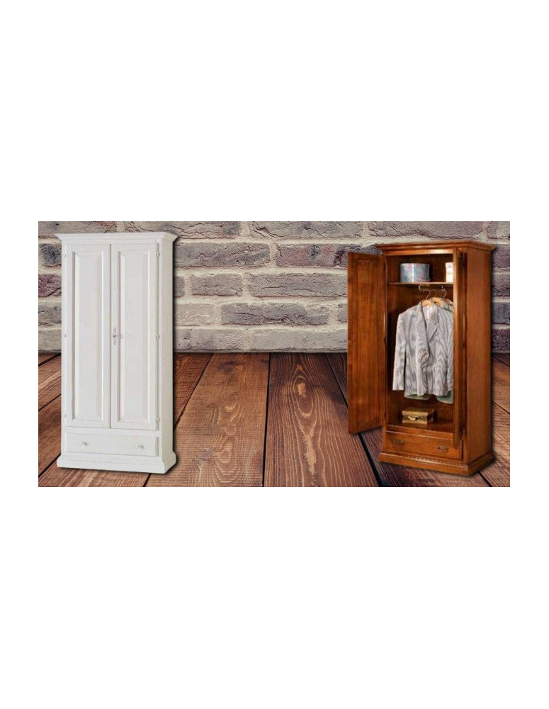 ARMADIO 2 PORTE 1  CASSETTO