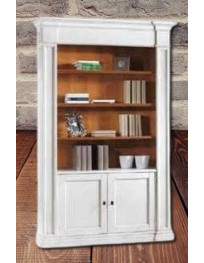 LIBRERIA BIANCA 2 PORTE