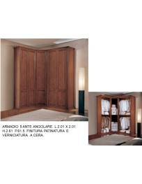 ARMADIO 5 ANTE ANGOLARE