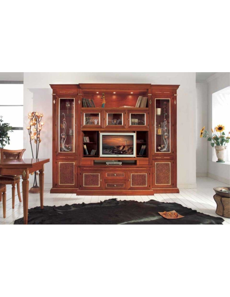 SOGGIORNO CON PORTA TV SCORREVOLE ANTE