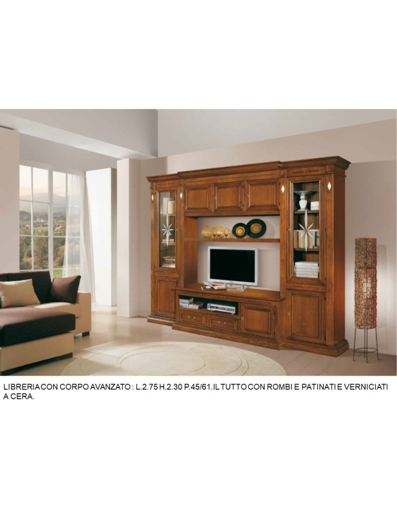 LIBRERIA CON CORPO AVANZATO