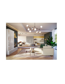 COMP.A PARETE C/PENSILIE COMP/CLIBRERIA MODULARE