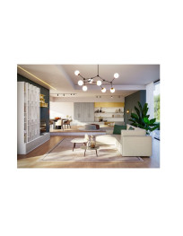 COMP.A PARETE C/PENSILIE COMP/CLIBRERIA MODULARE