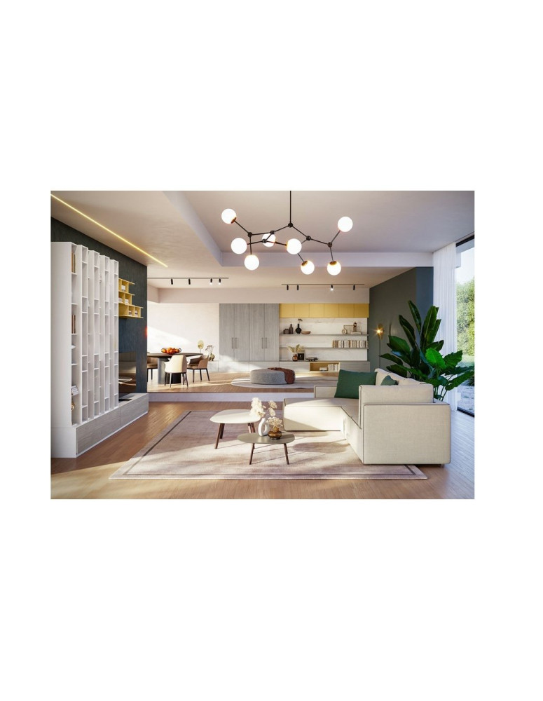 COMP.A PARETE C/PENSILIE COMP/CLIBRERIA MODULARE