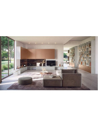 LIBRERIA CON SCALETTA COMP.ANGOLARE PENSILI COMP.ANGOLARE C/BASI