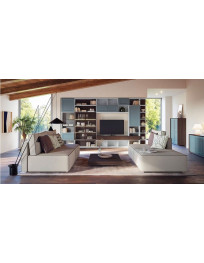 LIBRERIA LINEARE E MADIE