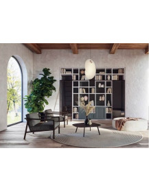 LIBRERIA LINEARE E MADIA