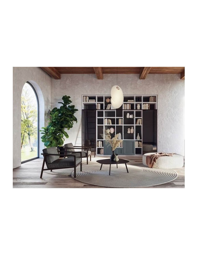 LIBRERIA LINEARE E MADIA