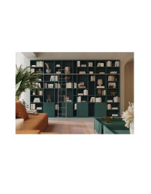 LIBRERIA E COMPOSIZIONE A PARETE