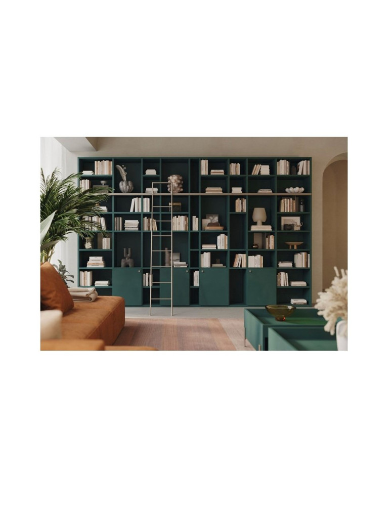 LIBRERIA E COMPOSIZIONE A PARETE