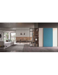 LIBRERIA CON ANTE E ANTE A BAULE APERTUTUA PUSH TO OPEN