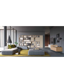 LIBRERIA CON ANTE APERTURA PUSH TO OPEN