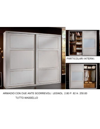 ARMADIO 2 ANTE SCORREVOLI