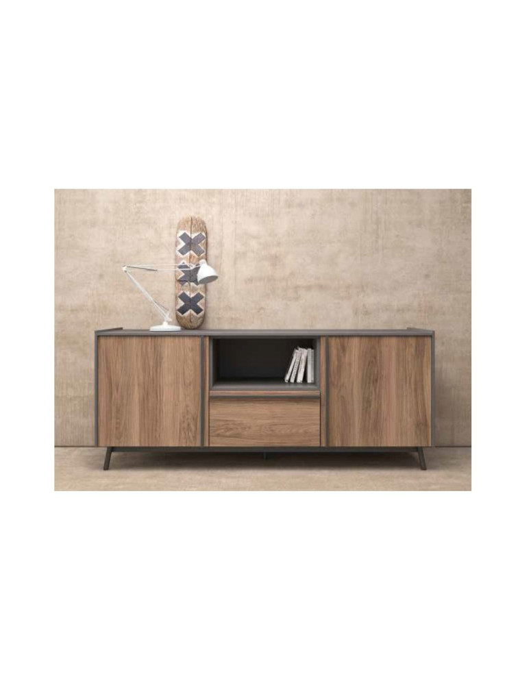 MADIA CON 2 ANTE 1  CASSETTO E VANO A GIORNO