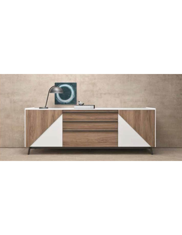 MADIA CON 2 ANTE E 3 CASSETTI