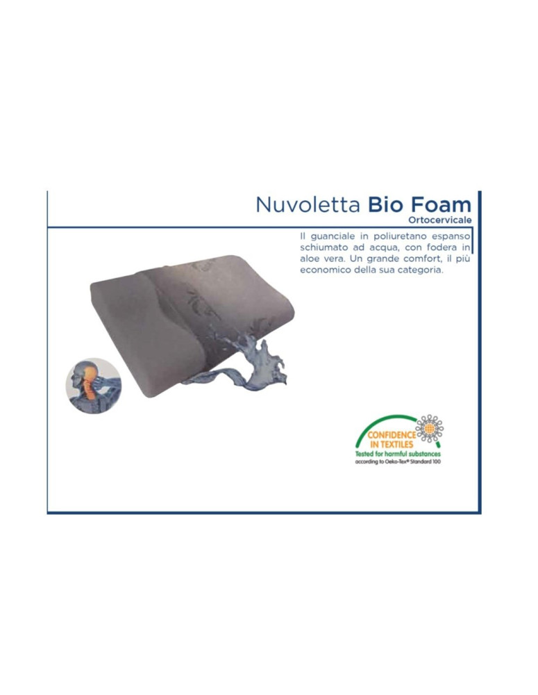 GUANCIALE NUVOLETTA BIO FARM ORTOCERVICALE