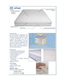 MATERASSO 3D SILVER