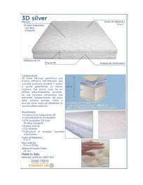 MATERASSO 3D SILVER