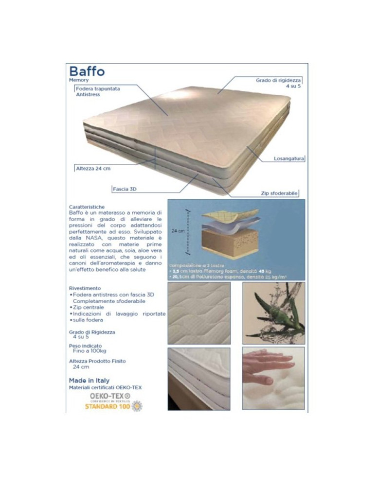 MATERASSO BAFFO