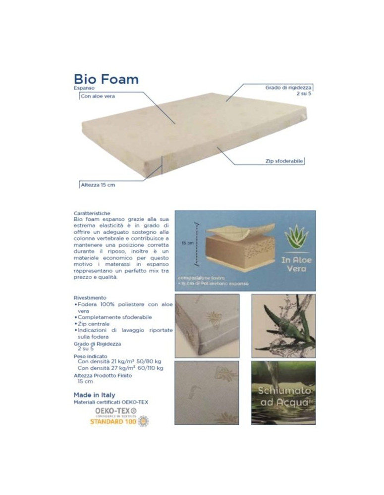 MATERASSI BIO FOAM