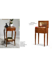 PORTA GIOIE 4 CASSETTI CON RIBALTA + PORTATELEFONO