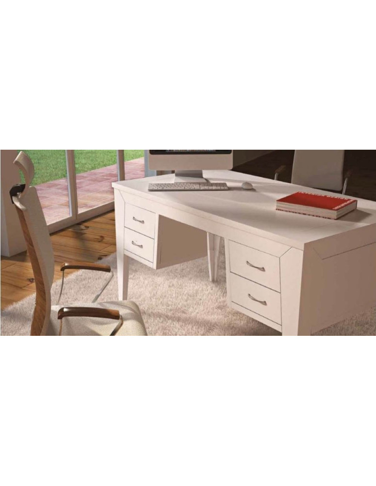 SCRITTOIO LACCATO AVORIO