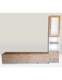 MOBILE BASSO CON COLONNA PER IN LARICE