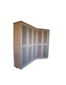 ARMADIO ANGOLARE CON CABINA ARMADIO