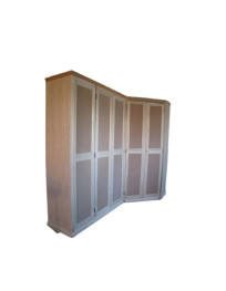 ARMADIO ANGOLARE CON CABINA ARMADIO