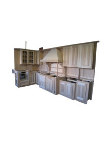 CUCINA CLASSICA  ANGOLARE MASSICCIA  GREZZA