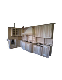 CUCINA CLASSICA  ANGOLARE MASSICCIA  GREZZA