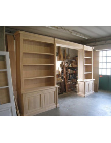 LIBRERIA CON PASSAGGIO PER 2 CAMERA