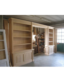 LIBRERIA CON PASSAGGIO PER 2 CAMERA