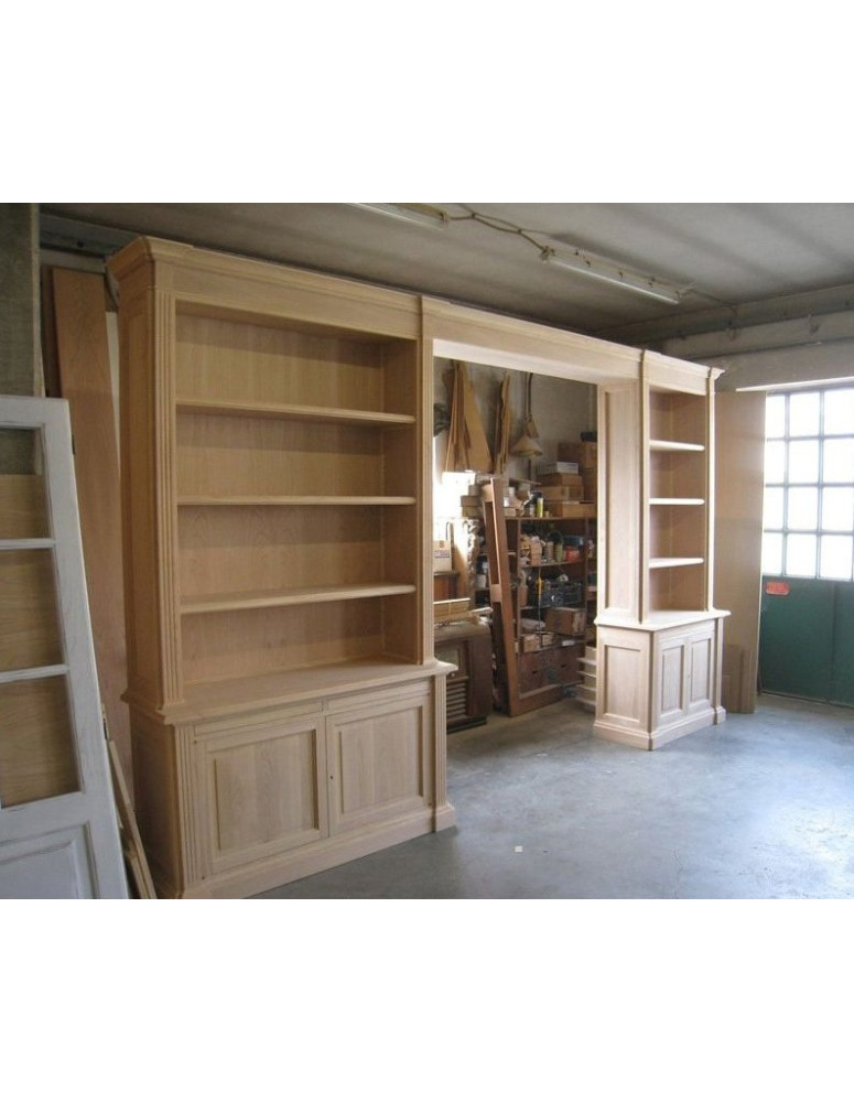 LIBRERIA CON PASSAGGIO PER 2 CAMERA