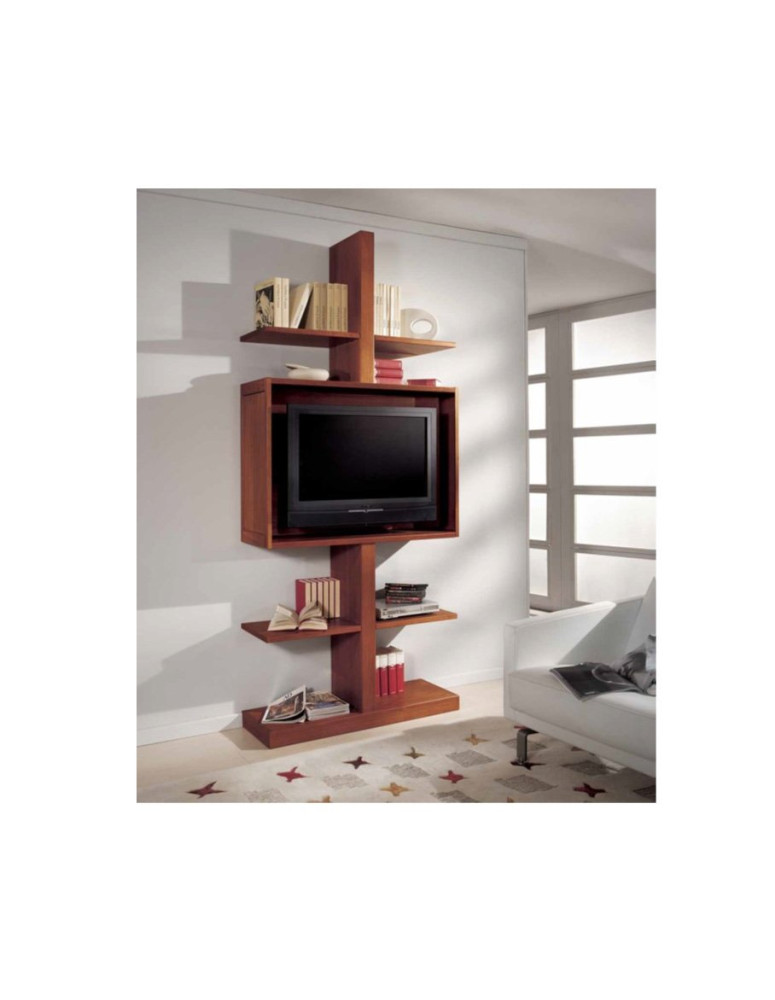 MOBILE PER COLONNA  PER TV CON APERTURE LATERALI  MANUALE