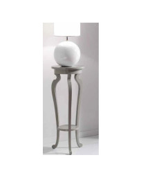 PORTA VASO LACCATO ANTICHIZZATO.