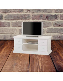 CASSAPANCA PORTA TV  4 CASSETTI  2 VANI A GIORNO LACCATA