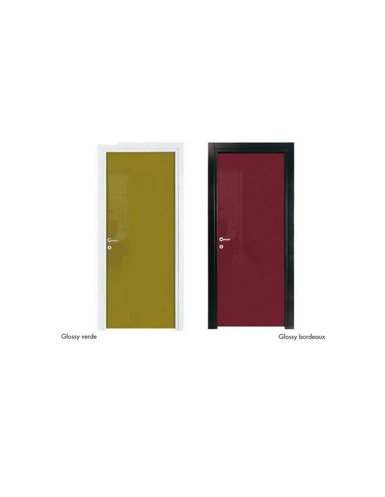 PORTE LUCIDE VERDE E BORDEAUX