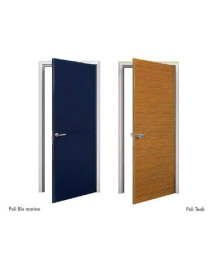 PORTE BLU MARINE E TEAK
