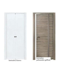 PORTE ASIMMETRICHE BIANCO E PALISSANDRO