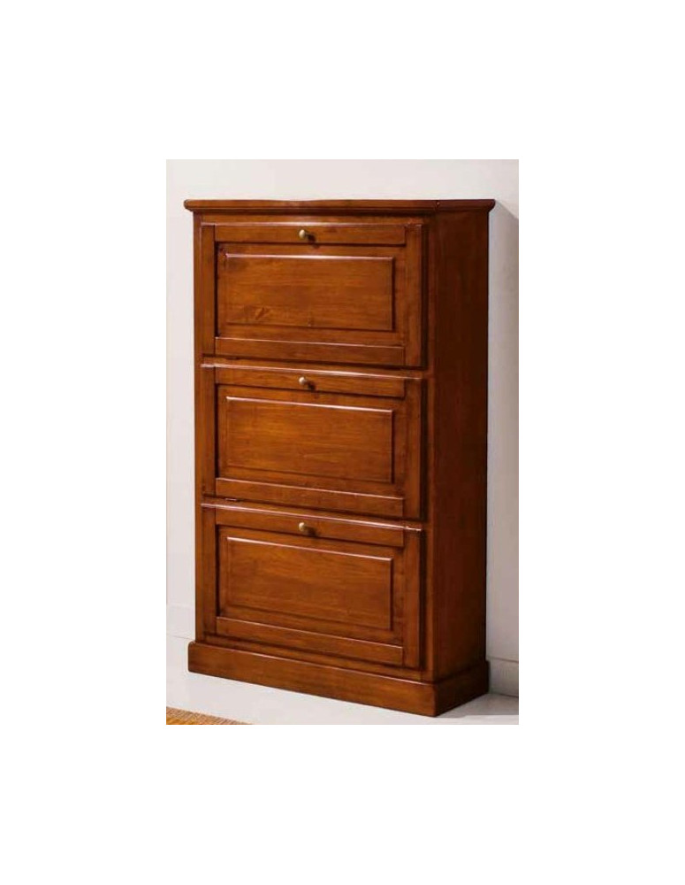 SCARPIERA 3 ANTE VERNICIATA ANTICHIZZATA.