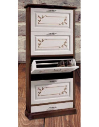 SCARPIERA 4 ANTE E UN CASSETTO