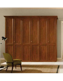 ARMADIO SEI ANTE A BATTENTE SENZA DECORI