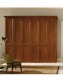 ARMADIO SEI ANTE A BATTENTE SENZA DECORI