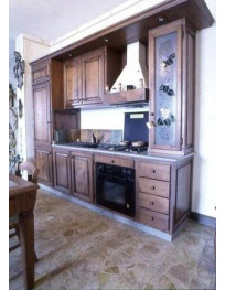CUCINA SU MISURA IN NOCE